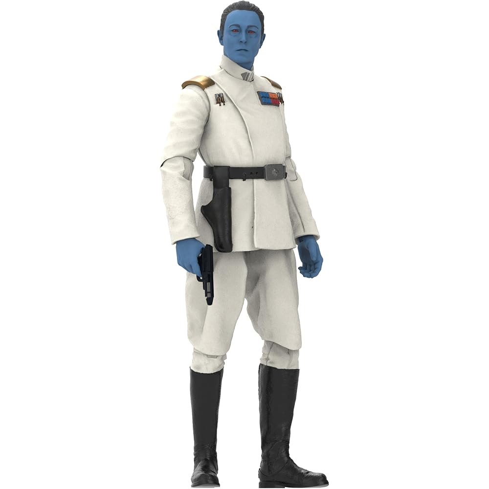 Hasbro Star Wars Black Series Grand Admiral Thrawn 15 cm Collectible Action Figure G0021
Hasbro Star Wars Black Series Grand Admiral Thrawn 15 cm Collectible Action Figure G0021