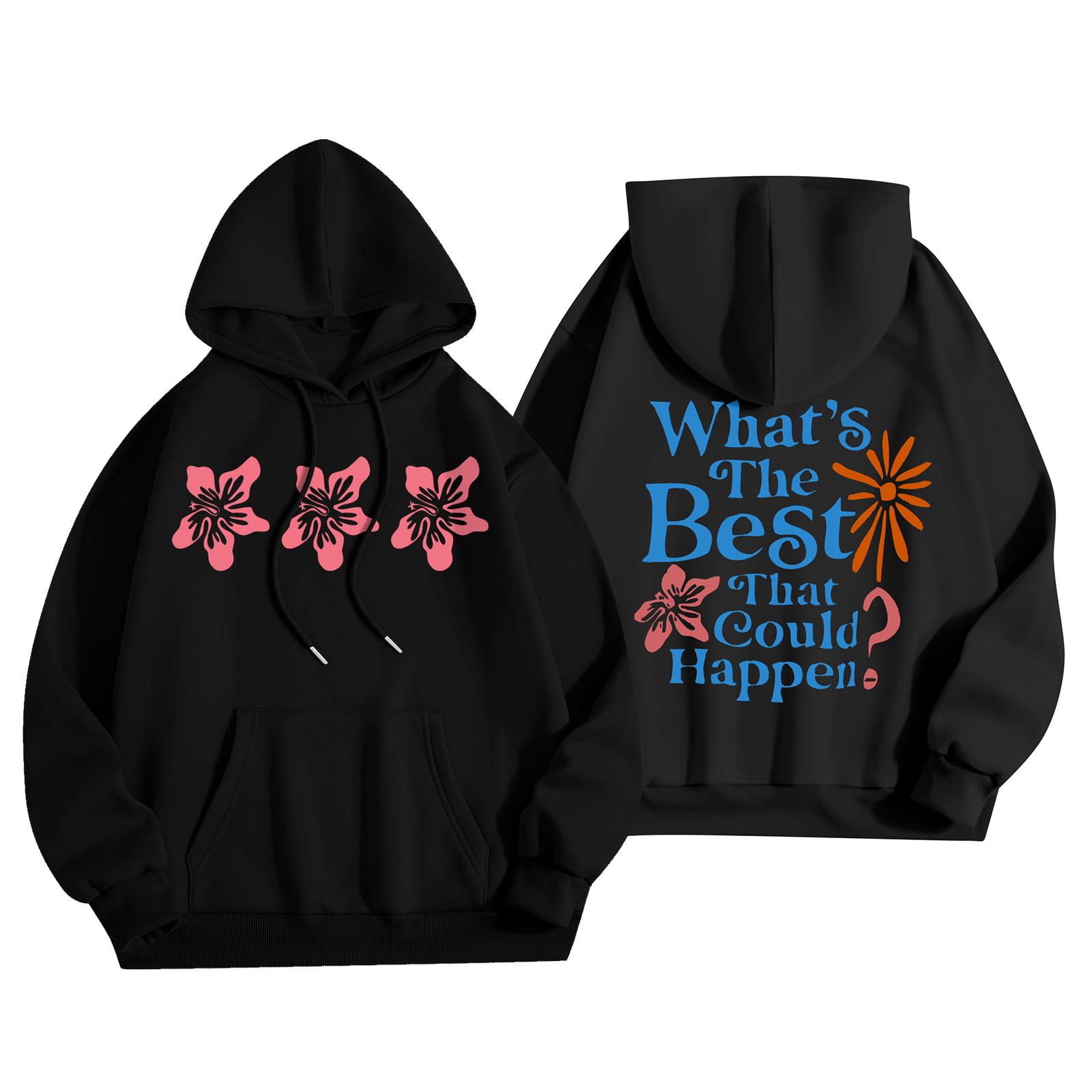 Women s Fashion Women s Lightweight Long Sleeve Pullover With Pockets Preppy Graphic Hoodie L
Women s Fashion Women s Lightweight Long Sleeve Pullover With Pockets Preppy Graphic Hoodie L