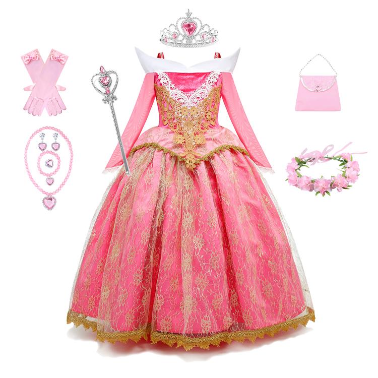 Girls Sleeping Beauty Aurora Princess Halloween Cosplay Dress Off Shoulder Kids Gift Carnival Party Fancy Princess Clothing 11-12yrs (Size 150)
Girls Sleeping Beauty Aurora Princess Halloween Cosplay Dress Off Shoulder Kids Gift Carnival Party Fancy Princess Clothing 11-12yrs (Size 150)