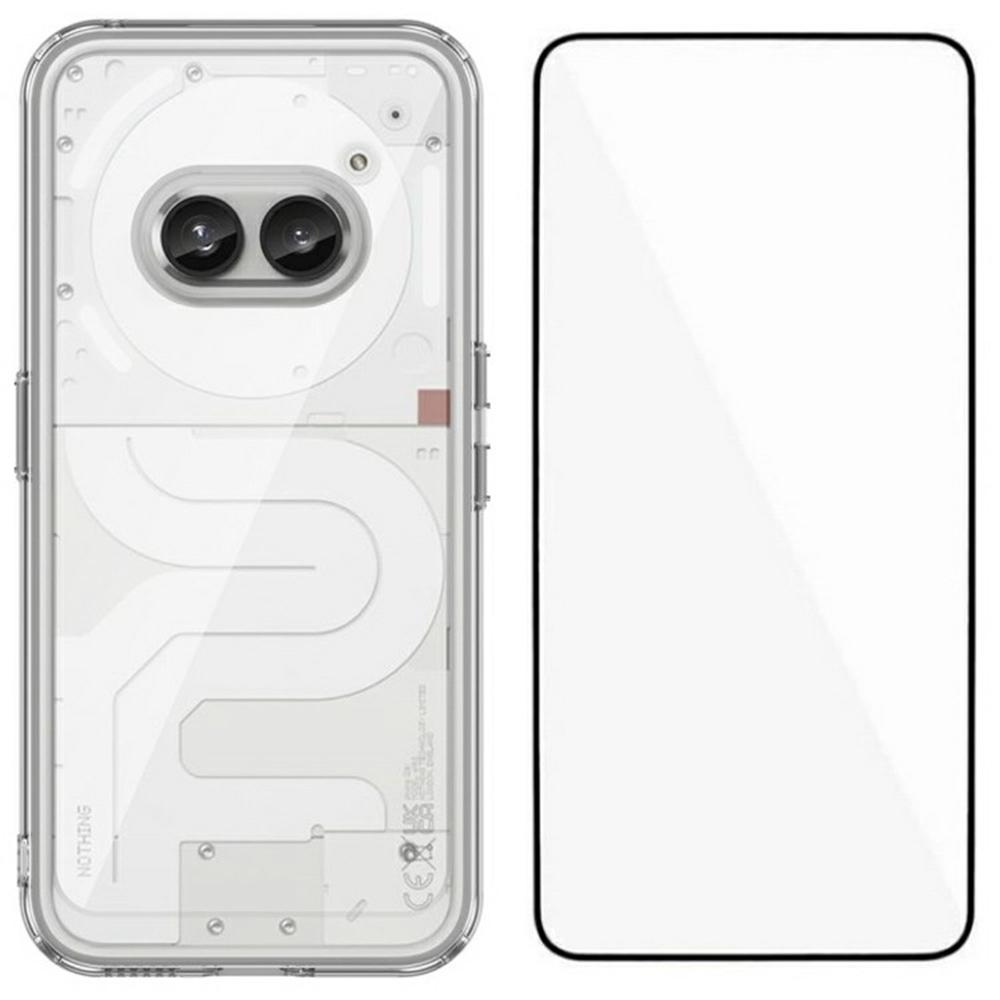 WANLONFENG MF Series for Nothing Phone (2a) Case TPU+Acrylic Clear Phone Cover with Tempered Glass Film A
WANLONFENG MF Series for Nothing Phone (2a) Case TPU+Acrylic Clear Phone Cover with Tempered Glass Film A