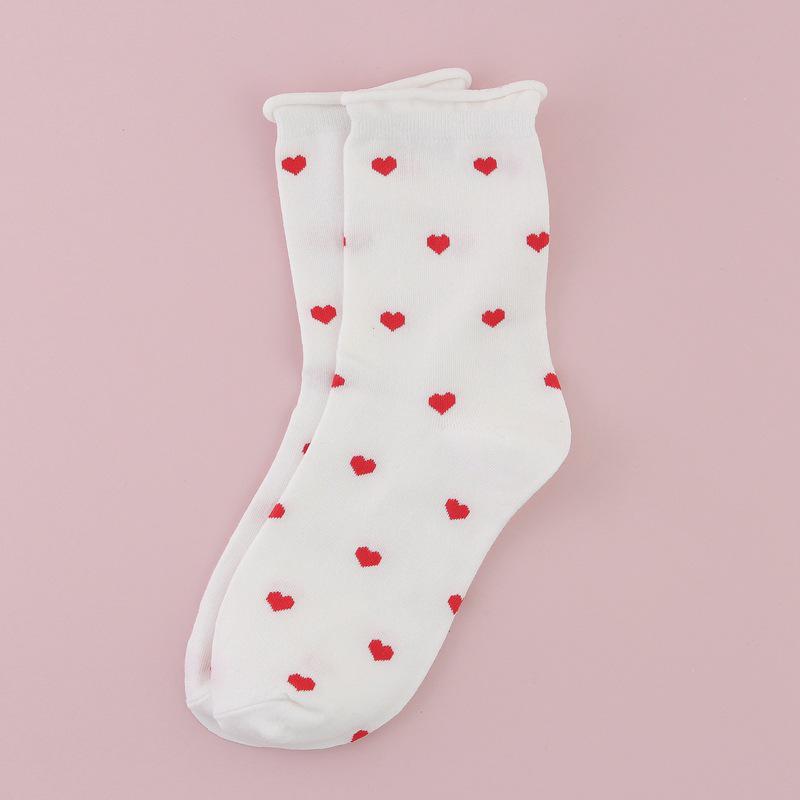 Summer Sale: Trendy Ruffled Women s Mid-Calf Heart Socks with Loose Cuff One Size with Tag
Summer Sale: Trendy Ruffled Women s Mid-Calf Heart Socks with Loose Cuff One Size with Tag