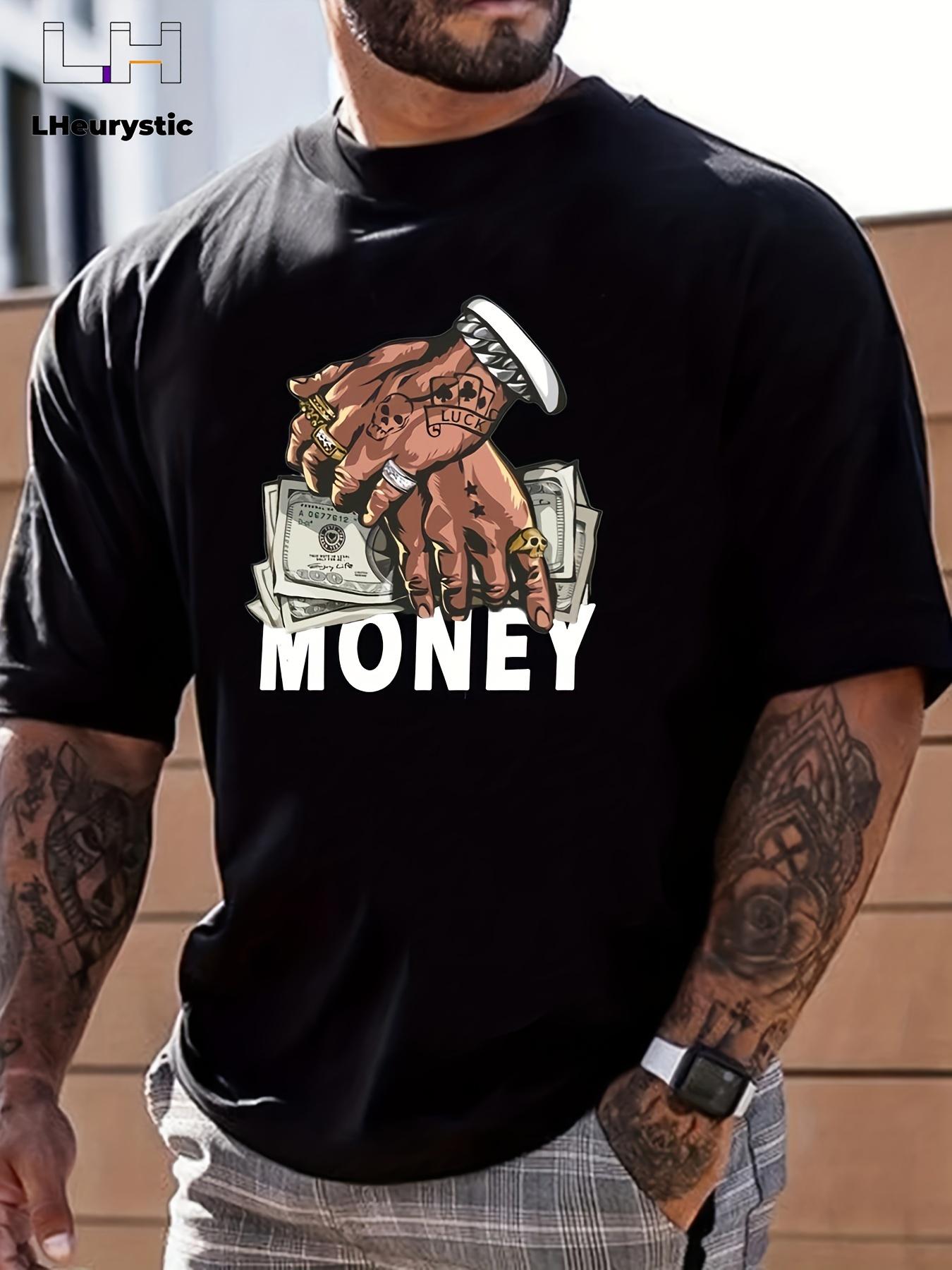 Money Pattern Printed Mens Sports Top Casual street style short sleeved top ideal choice for summer vacation 4XL
Money Pattern Printed Mens Sports Top Casual street style short sleeved top ideal choice for summer vacation 4XL