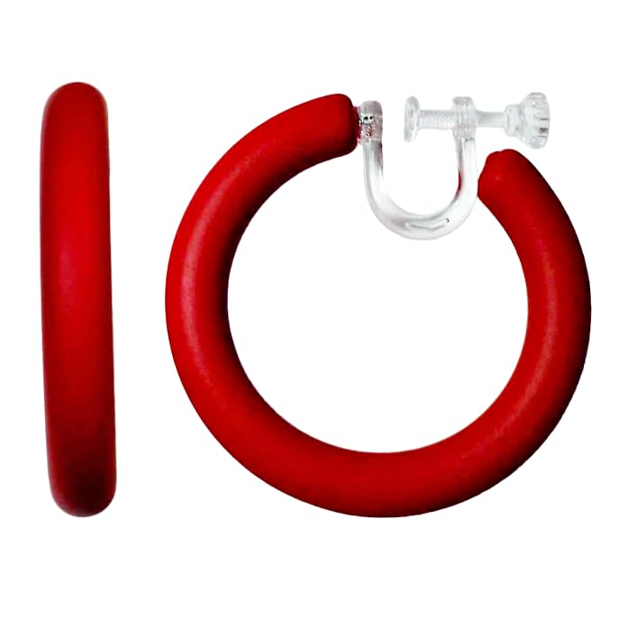 Серьги для женщин Популярные серьги Painless Red Thick Large 40mm Hoop Earrings Серьги из смолы Miyabi Grace Miyabi Grace Непроколотые Непроколотые
Серьги для женщин Популярные серьги Painless Red Thick Large 40mm Hoop Earrings Серьги из смолы Miyabi Grace Miyabi Grace Непроколотые Непроколотые