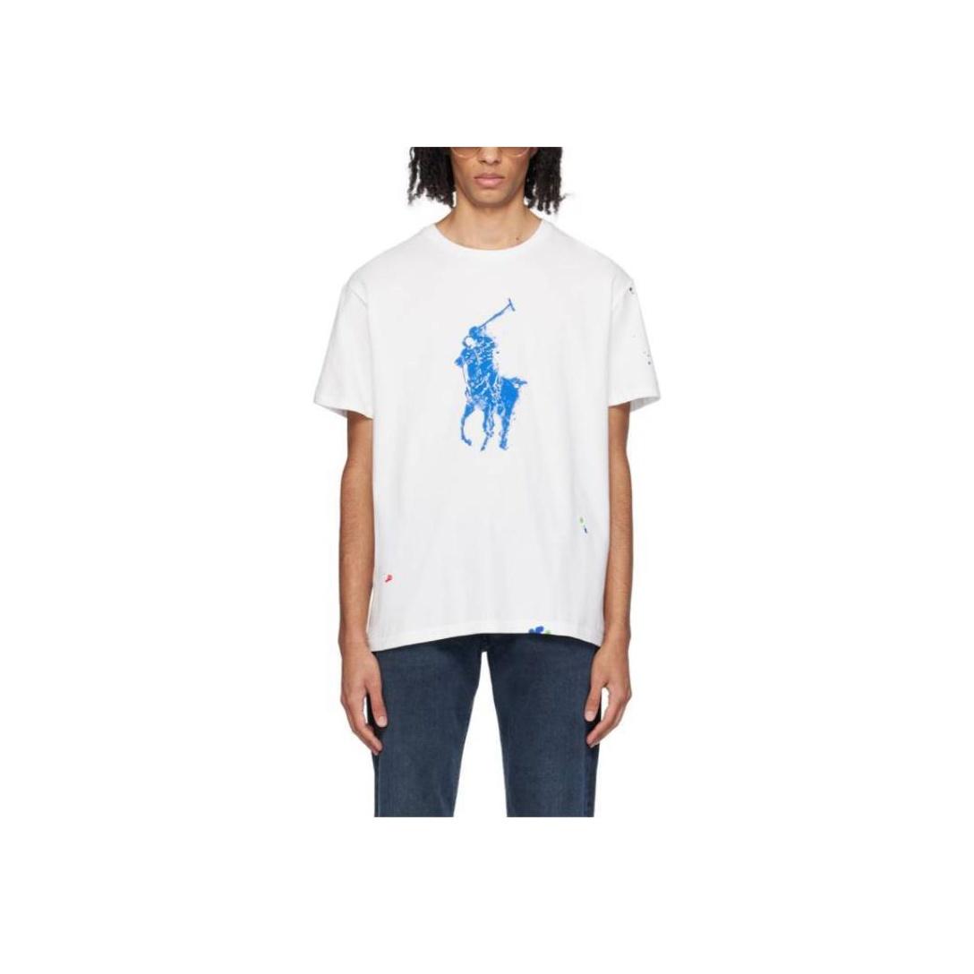 Мужская футболка с коротким рукавом прямого кроя с круглым вырезом и логотипом Polo Ralph Lauren Белый 710936387-001 XL
Мужская футболка с коротким рукавом прямого кроя с круглым вырезом и логотипом Polo Ralph Lauren Белый 710936387-001 XL