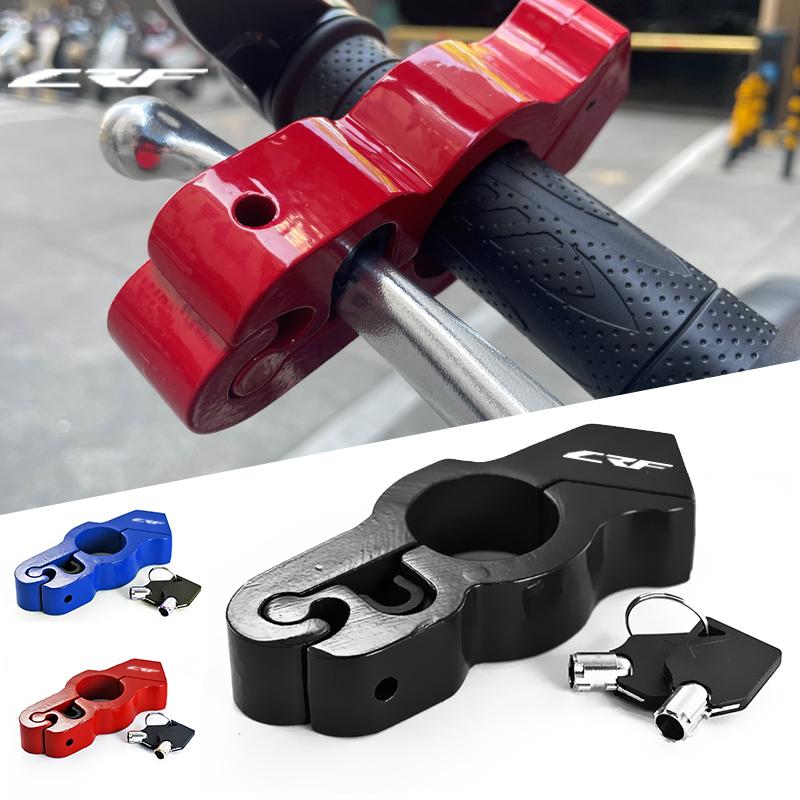Для HONDA CRF300L CRF250L CRF 230 450L CRF250F 250 450 R/X 150 Блокировка тормоза двигателя, защита от кражи, безопасность, замок на руль красный
Для HONDA CRF300L CRF250L CRF 230 450L CRF250F 250 450 R/X 150 Блокировка тормоза двигателя, защита от кражи, безопасность, замок на руль красный