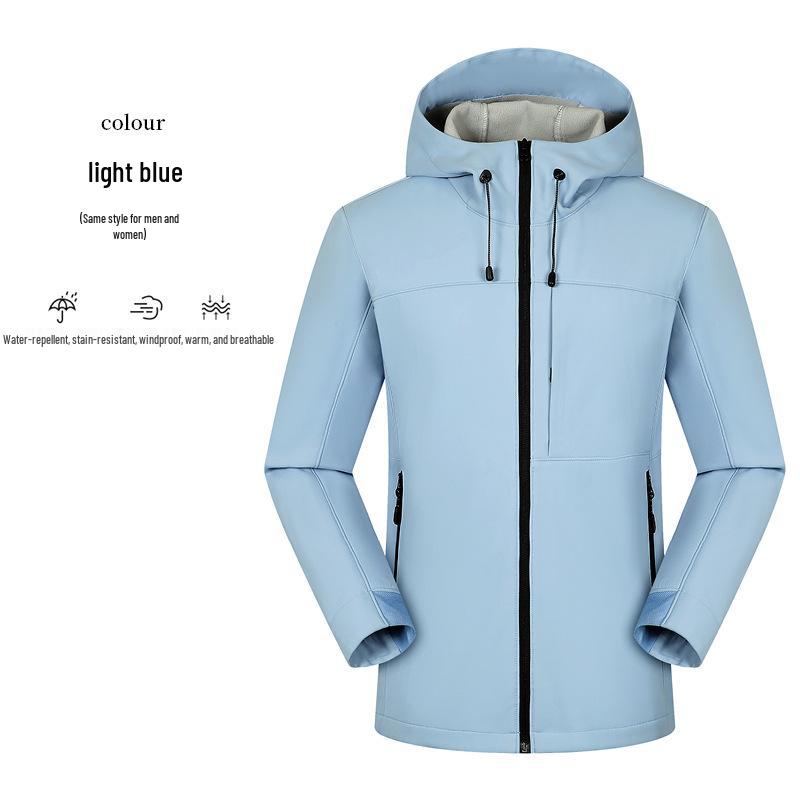 Unisex Windproof Waterproof Fleece Hooded Jacket for Autumn/Winter Outdoor Mountaineering Extra Large
Unisex Windproof Waterproof Fleece Hooded Jacket for Autumn/Winter Outdoor Mountaineering Extra Large