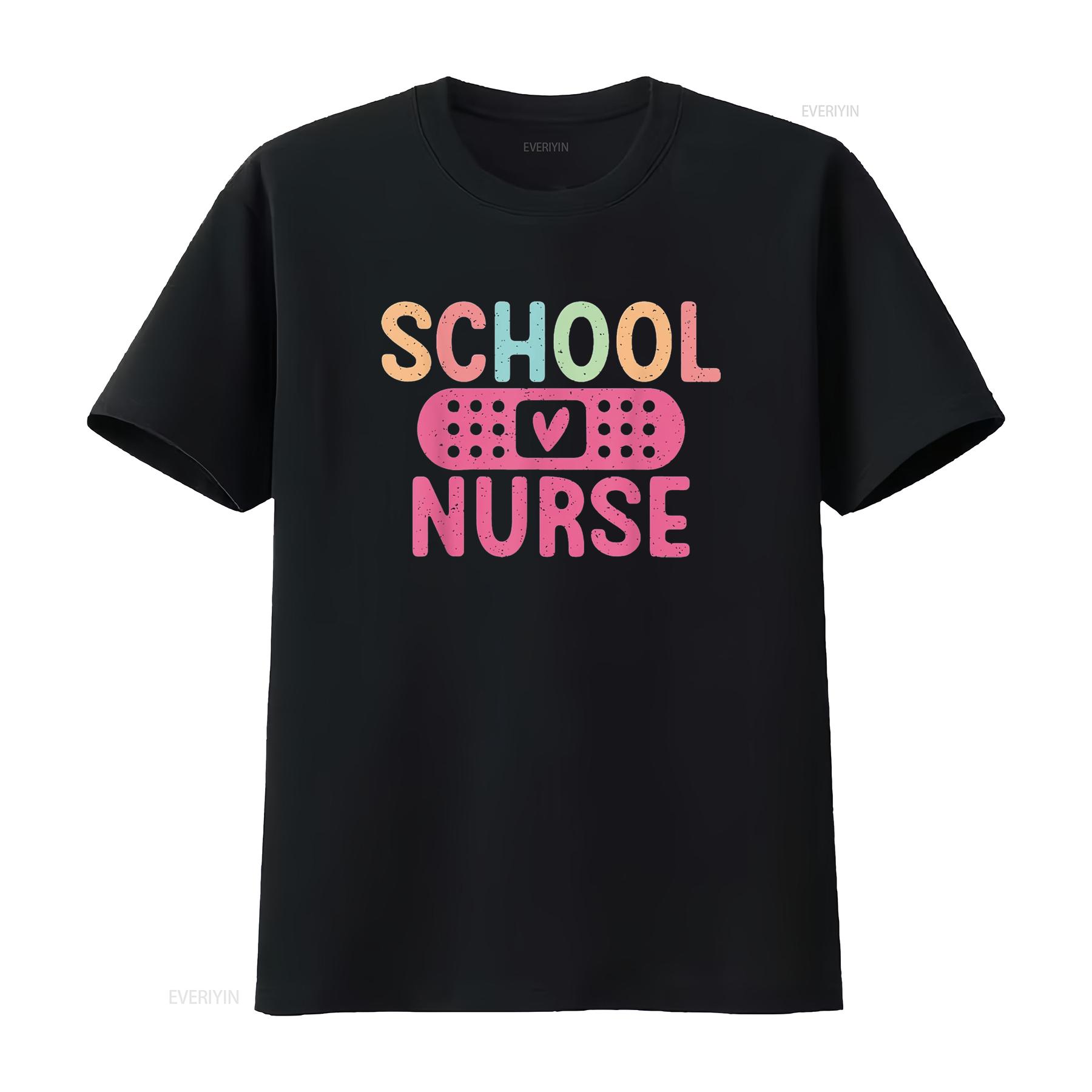 School Nurse T Shirt vintage Washed homme Stretched Comfortable Top For Everyday Wear graphic Soft Slightly Versatile Casual 4XL
School Nurse T Shirt vintage Washed homme Stretched Comfortable Top For Everyday Wear graphic Soft Slightly Versatile Casual 4XL