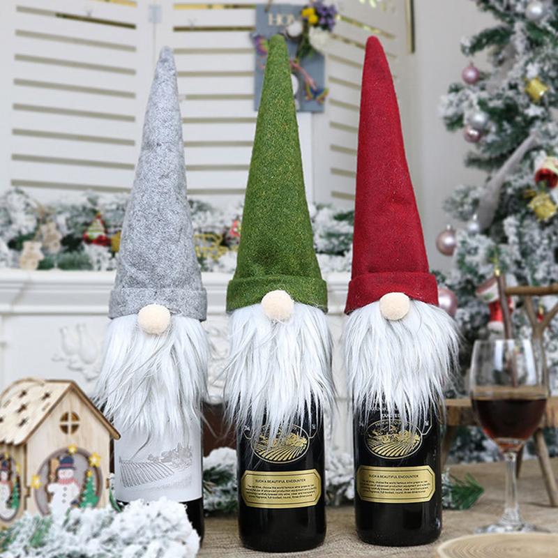 Christmas Wine Bottle Cover christmas Bottle decorations for home 2020 Natal Noel Christmas Table Decor Xmas Gift Happy New Year
Christmas Wine Bottle Cover christmas Bottle decorations for home 2020 Natal Noel Christmas Table Decor Xmas Gift Happy New Year