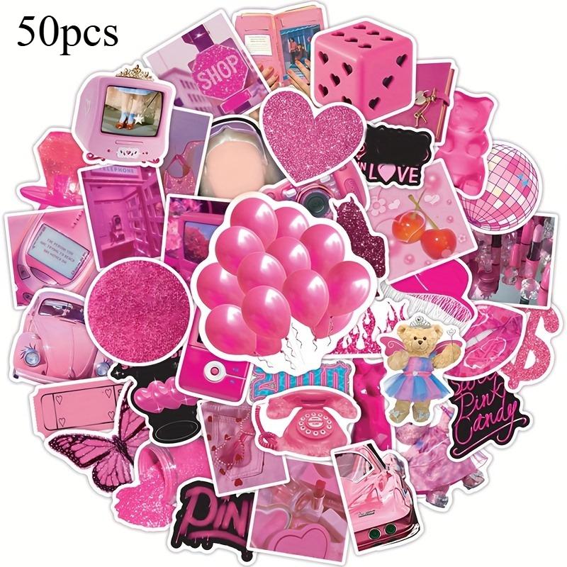 50pcs Pink Cartoon Graffiti Stickers Fun PVC Decals Laptops Skateboards Guitar Water Bottles Cute Stickers Craft Supplies
50pcs Pink Cartoon Graffiti Stickers Fun PVC Decals Laptops Skateboards Guitar Water Bottles Cute Stickers Craft Supplies