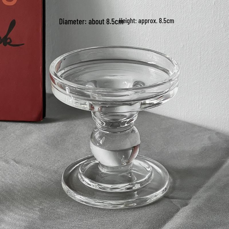 Roman Column Crystal Glass Candlestick - Retro Ornaments for Romantic Candlelight Dinner and Photo Props
Roman Column Crystal Glass Candlestick - Retro Ornaments for Romantic Candlelight Dinner and Photo Props