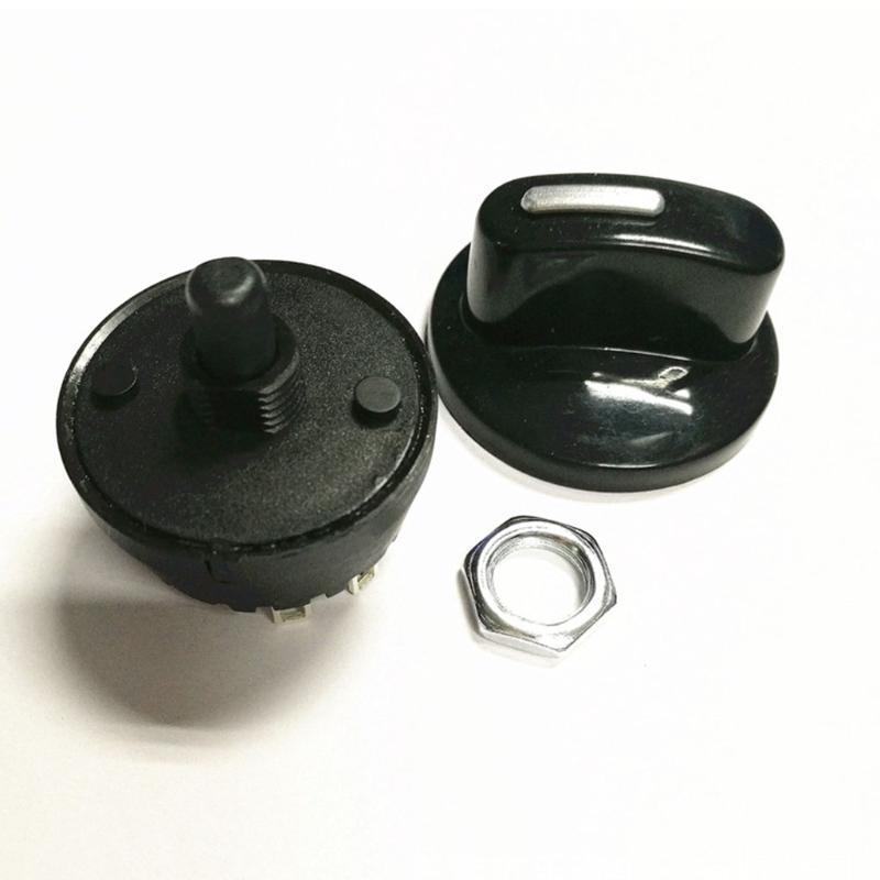 4-Position 3-Speed Fan selectors rotating switches with Knob Governor Replacement Fan heaters Speed selectors Easy to Use CN
4-Position 3-Speed Fan selectors rotating switches with Knob Governor Replacement Fan heaters Speed selectors Easy to Use CN