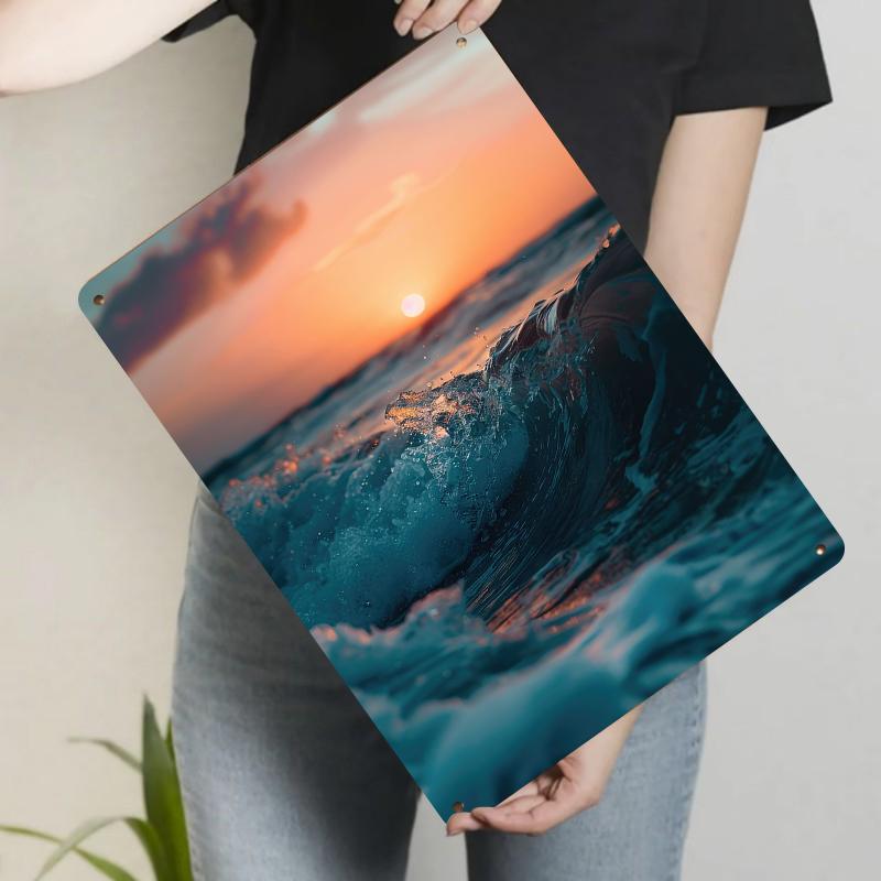 Custom Metal Wall Art Ocean Wave Sunset Print Coastal Home Decor Modern Room Decoration 20x30cm(7.8x11.8inch)
Custom Metal Wall Art Ocean Wave Sunset Print Coastal Home Decor Modern Room Decoration 20x30cm(7.8x11.8inch)