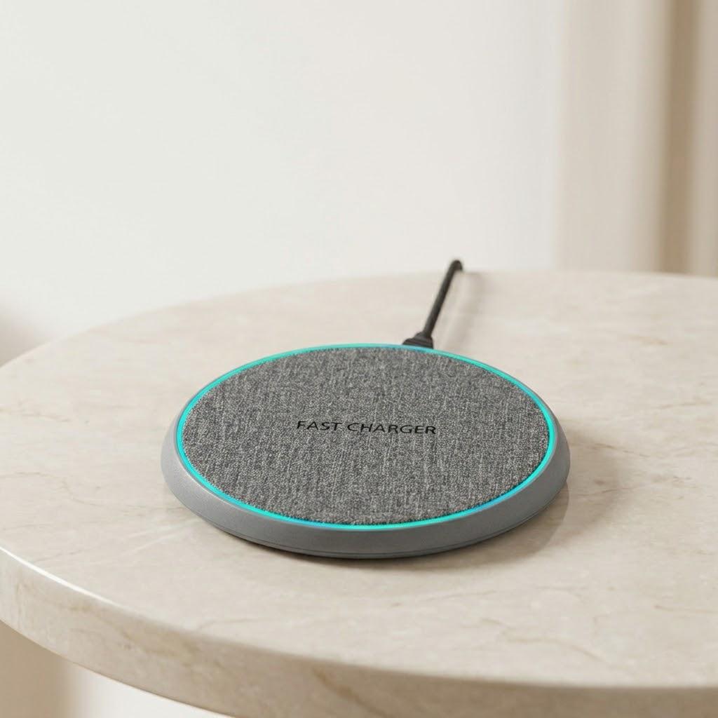 10W Fast Wireless Charger Qi Wireless Charging Pad for iPhone Samsung Huawei Xiaomi Doogee Ulefone Mobile Phones сірий колір
10W Fast Wireless Charger Qi Wireless Charging Pad for iPhone Samsung Huawei Xiaomi Doogee Ulefone Mobile Phones сірий колір