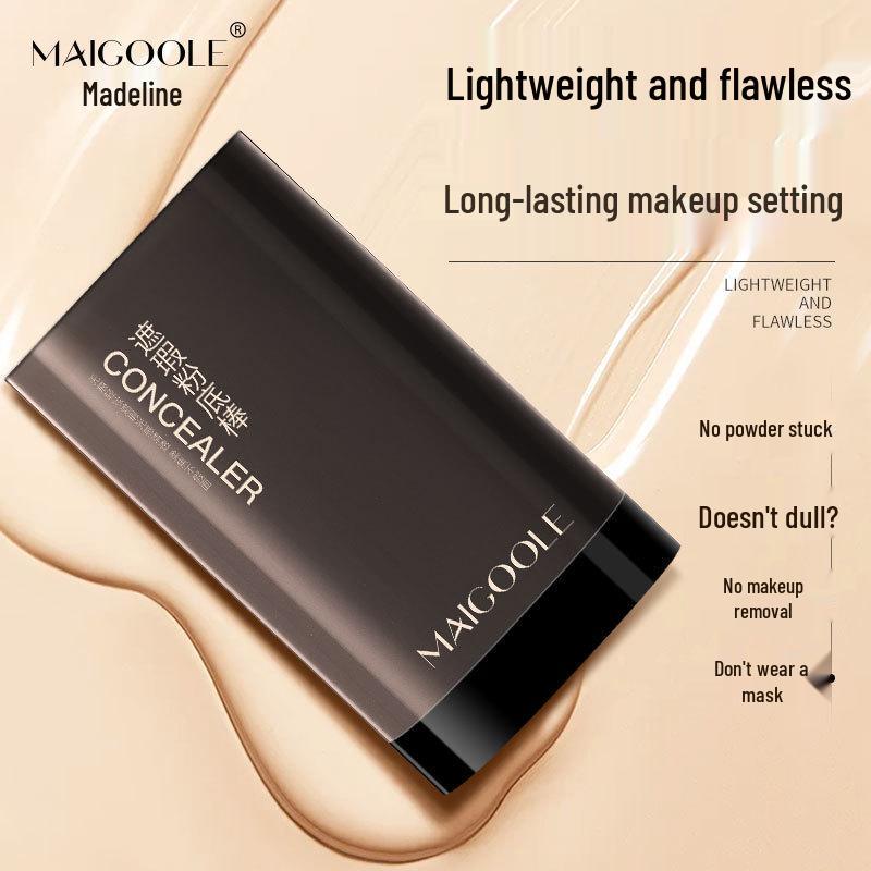 Mei Dai Lin Hydrating Concealer Stick: Waterproof, Sweatproof, Long-Lasting, Natural, Brightening, Non-Cakey, Adherent Makeup. 25g
Mei Dai Lin Hydrating Concealer Stick: Waterproof, Sweatproof, Long-Lasting, Natural, Brightening, Non-Cakey, Adherent Makeup. 25g