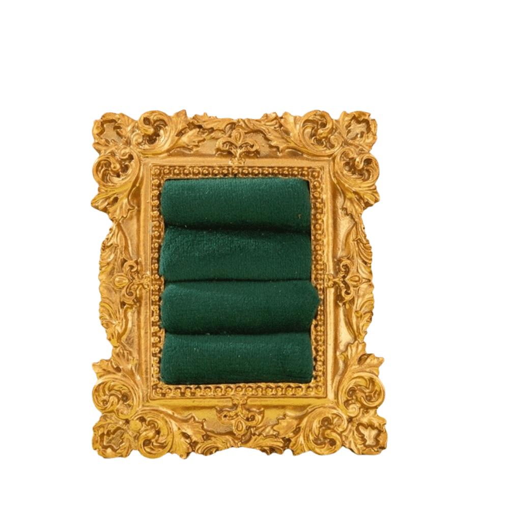 Resin Frame Jewelry Display Stand Vintage Ring Display Stand Bracelet Display Stand Wedding зелений
Resin Frame Jewelry Display Stand Vintage Ring Display Stand Bracelet Display Stand Wedding зелений