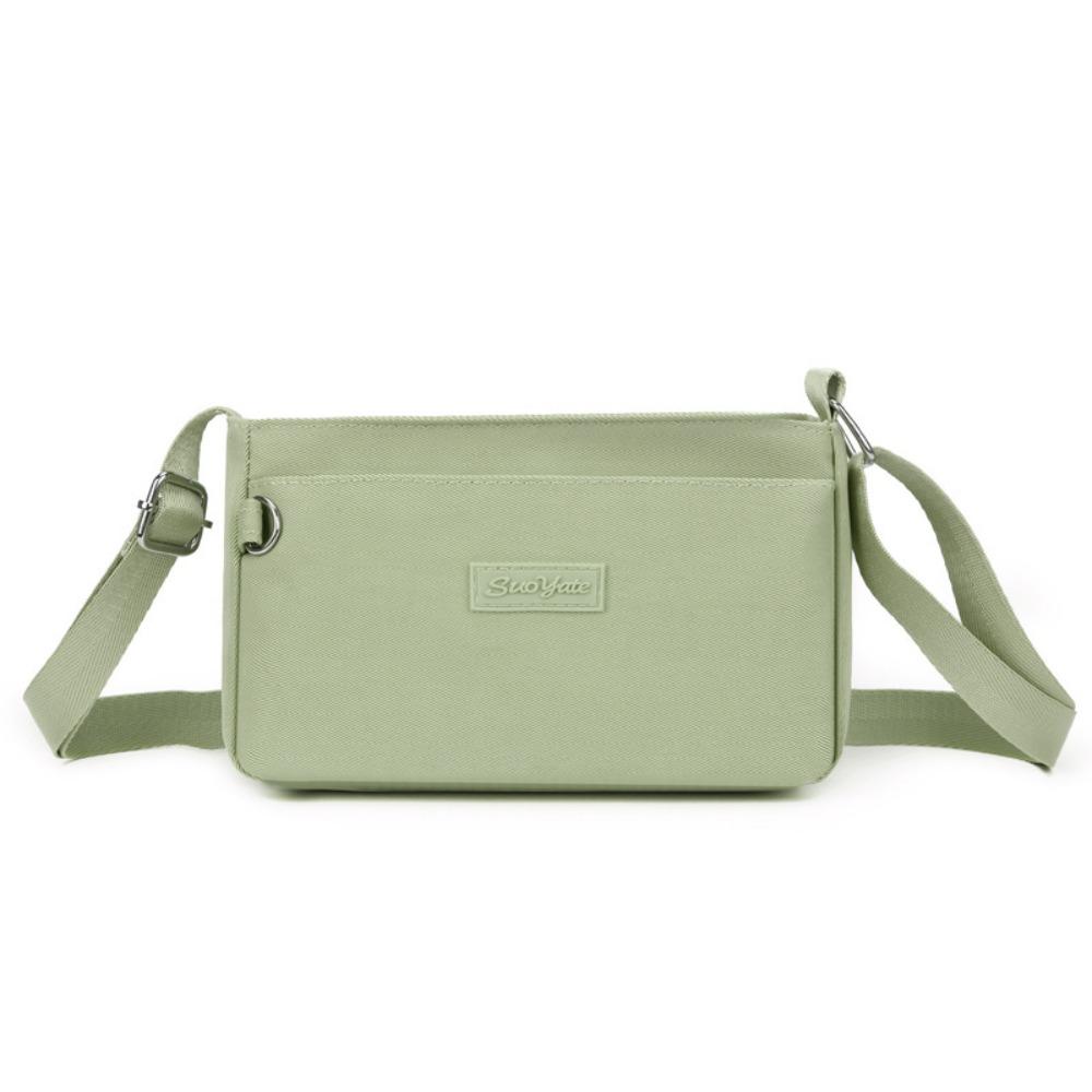 Adjustable Strap Large Capacity Shoulder Bag Soft Casual Women Pouch Nylon Square Bag Daily світло-зелений колір
Adjustable Strap Large Capacity Shoulder Bag Soft Casual Women Pouch Nylon Square Bag Daily світло-зелений колір