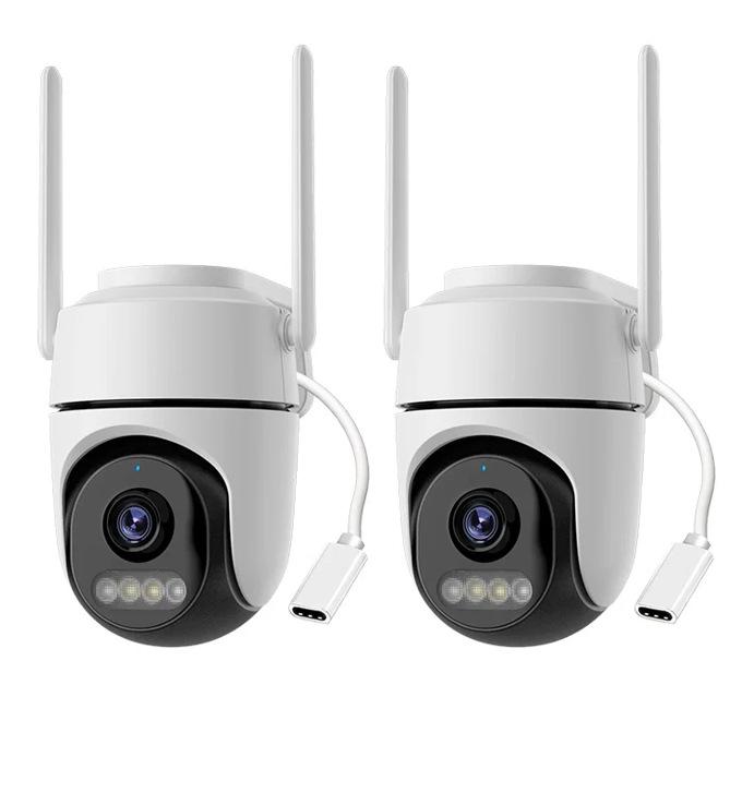 iCSee WiFi Smart Wireless Home Cameras, 2-Pack: 360° Full-Color Night Vision Q1-GX2 No Power Supply x2
iCSee WiFi Smart Wireless Home Cameras, 2-Pack: 360° Full-Color Night Vision Q1-GX2 No Power Supply x2