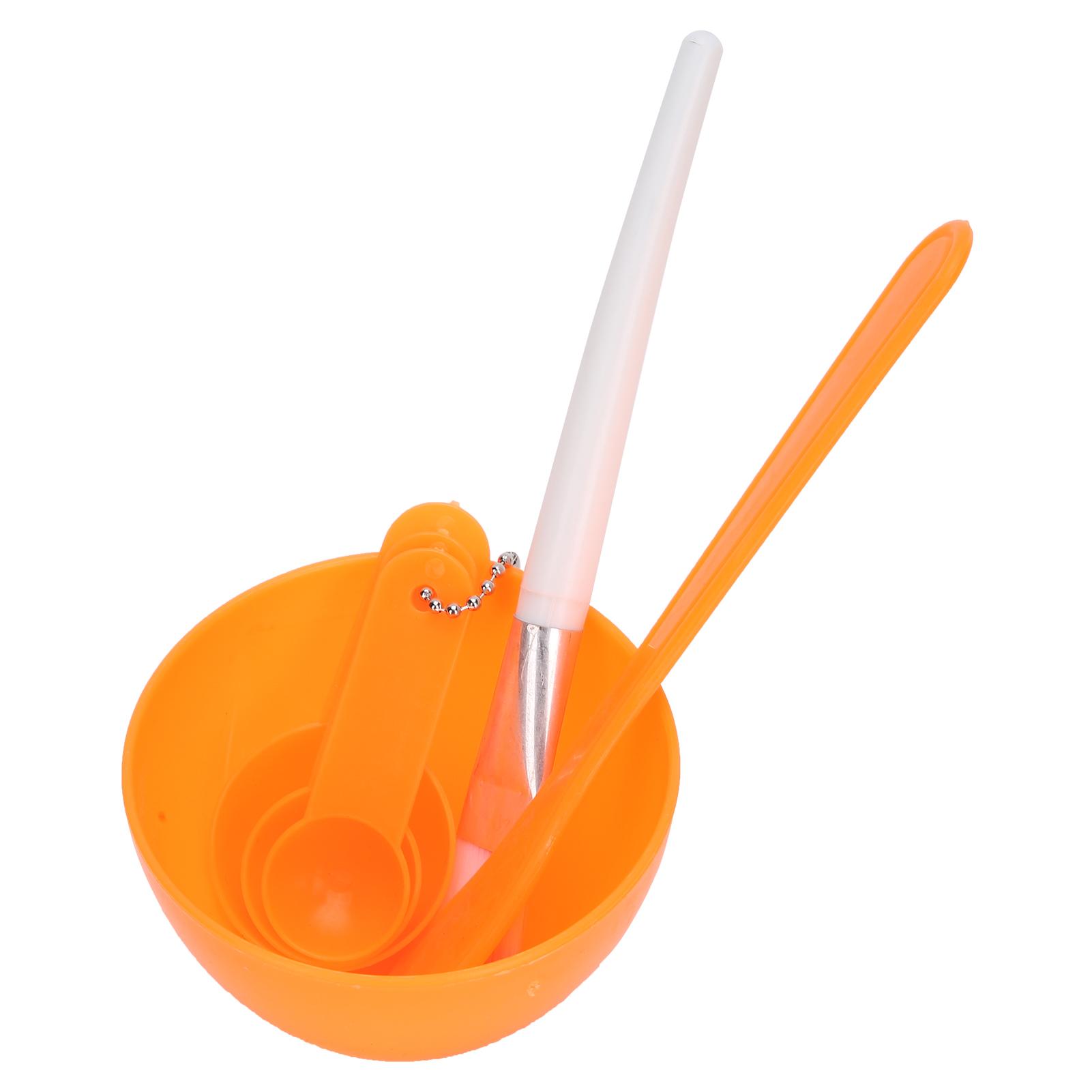 Professional Facial Mask DIY Tool Kit Mask Bowl Brush Stick Measuring Spoon (Orange)
Professional Facial Mask DIY Tool Kit Mask Bowl Brush Stick Measuring Spoon (Orange)