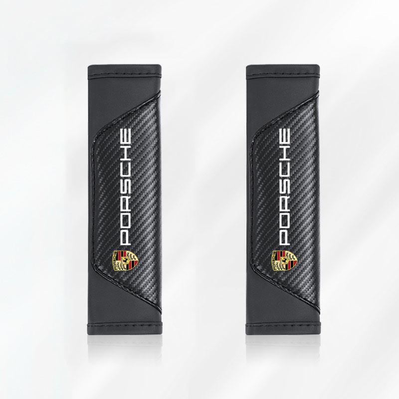Car Seat Belt Carbon Fiber Shoulder Protection Cover For Porsche Cayenne Panamera Macan 911 718 Taycan Boxster Cayman 918 Pajun
Car Seat Belt Carbon Fiber Shoulder Protection Cover For Porsche Cayenne Panamera Macan 911 718 Taycan Boxster Cayman 918 Pajun