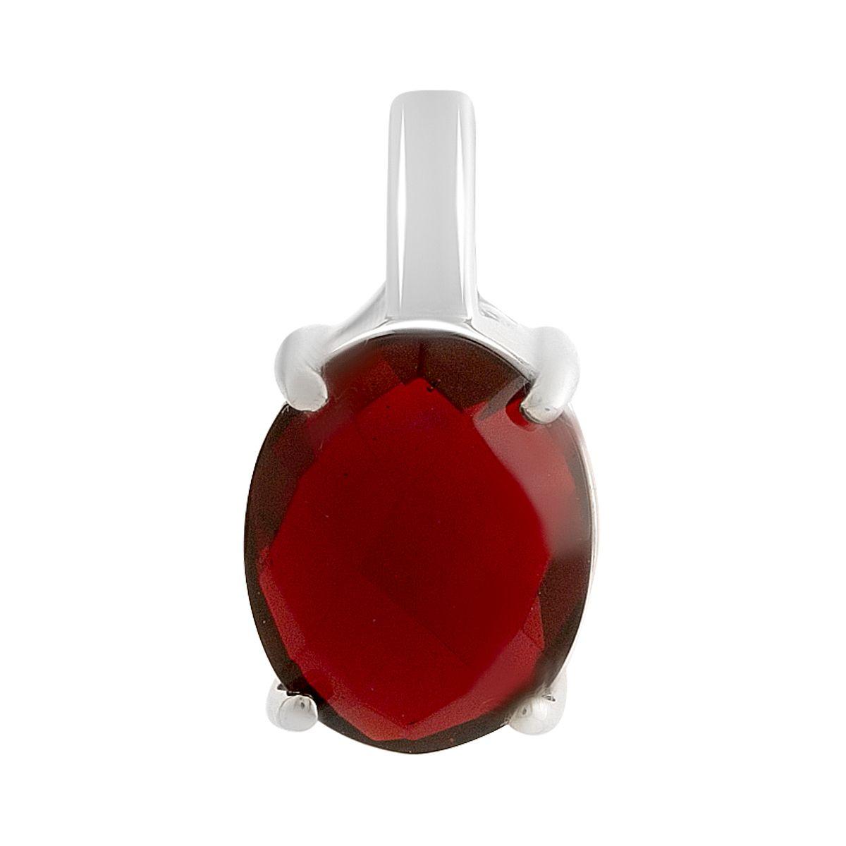 Silver pendant with garnet nano 2.188ct (60002409) темні цукерки apple червоний колір
Silver pendant with garnet nano 2.188ct (60002409) темні цукерки apple червоний колір