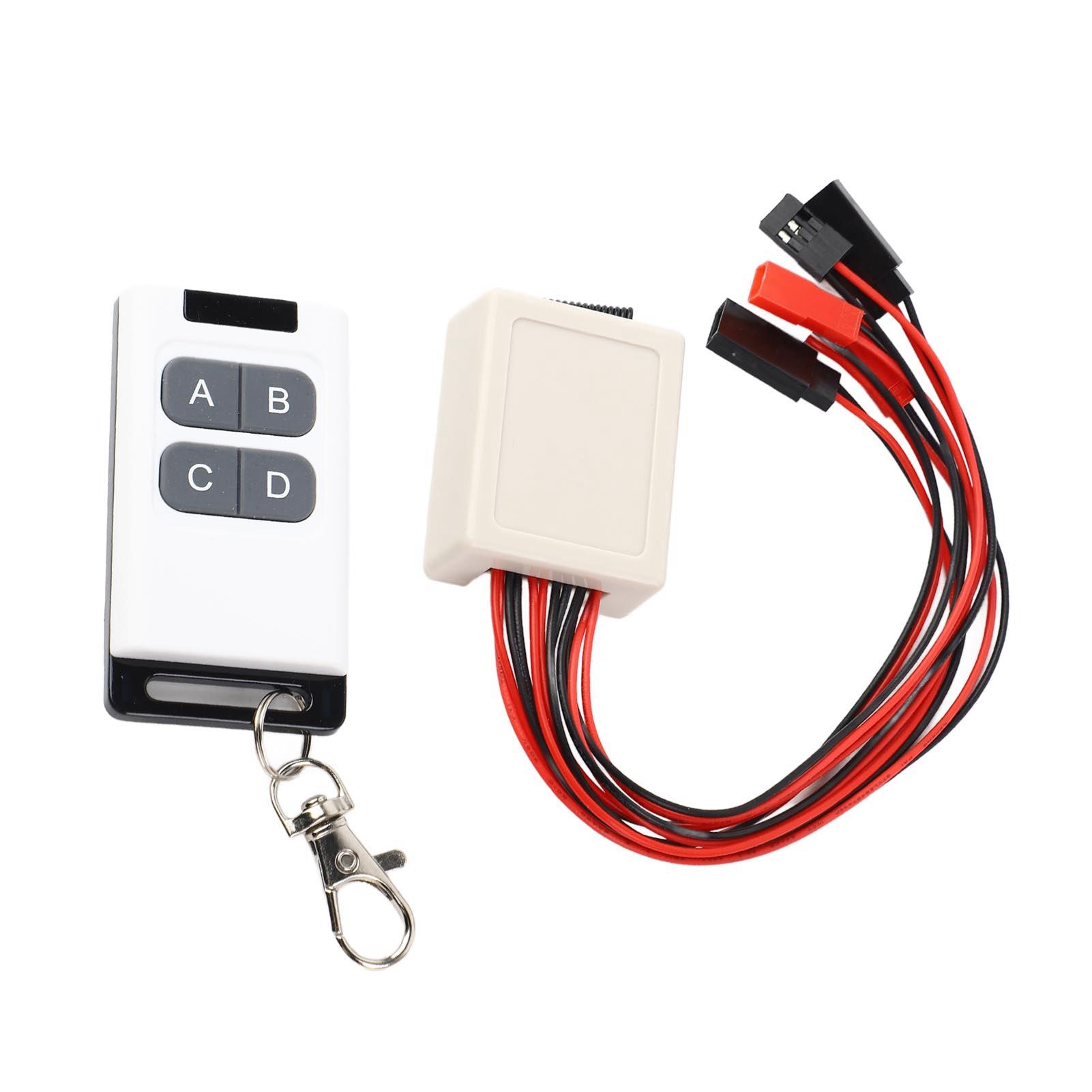 RC Model Car Winch Controller Universal Climbing Car 4 Channel Winch Light Remote Control
RC Model Car Winch Controller Universal Climbing Car 4 Channel Winch Light Remote Control