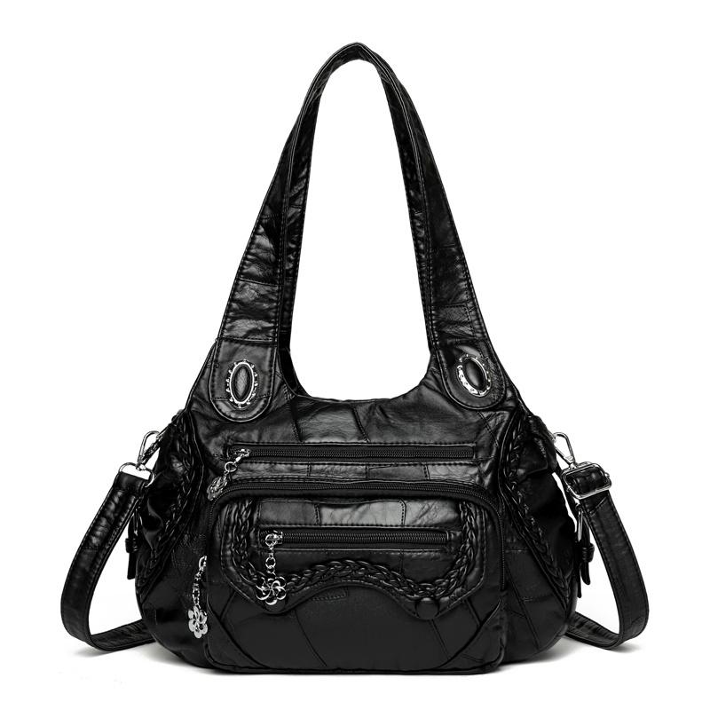 Модные цветные роскошные дизайнерские сумки через плечо для женщин, высококачественная мягкая кожа, сумка кроссбоди, женская дорожная сумка, шоппинг, повседневные сумки-тоут чёрный
Модные цветные роскошные дизайнерские сумки через плечо для женщин, высококачественная мягкая кожа, сумка кроссбоди, женская дорожная сумка, шоппинг, повседневные сумки-тоут чёрный