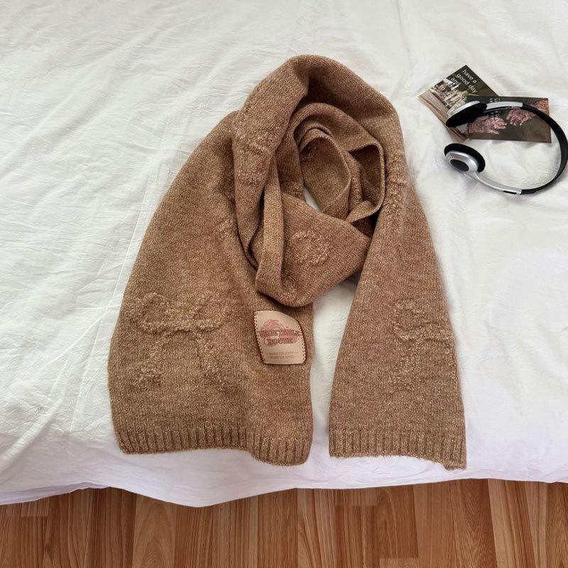 Шикарный шарф-бант из смесовой шерсти: Девичий дизайн, однотонный, тепло- и холодостойкий верблюд
Шикарный шарф-бант из смесовой шерсти: Девичий дизайн, однотонный, тепло- и холодостойкий верблюд