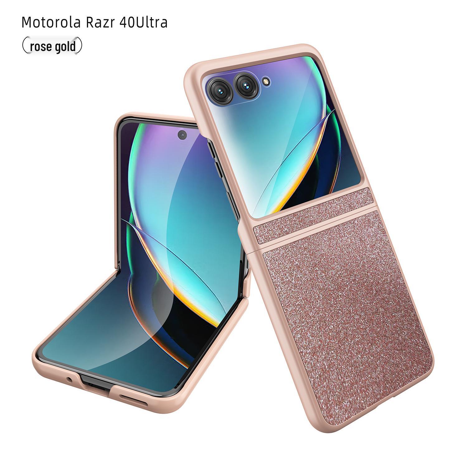 Motorola Razr40 Ultra Foldable Glitter Protective Case & Screen Protector Razr 40 Ultra рожевий колір золота
Motorola Razr40 Ultra Foldable Glitter Protective Case & Screen Protector Razr 40 Ultra рожевий колір золота