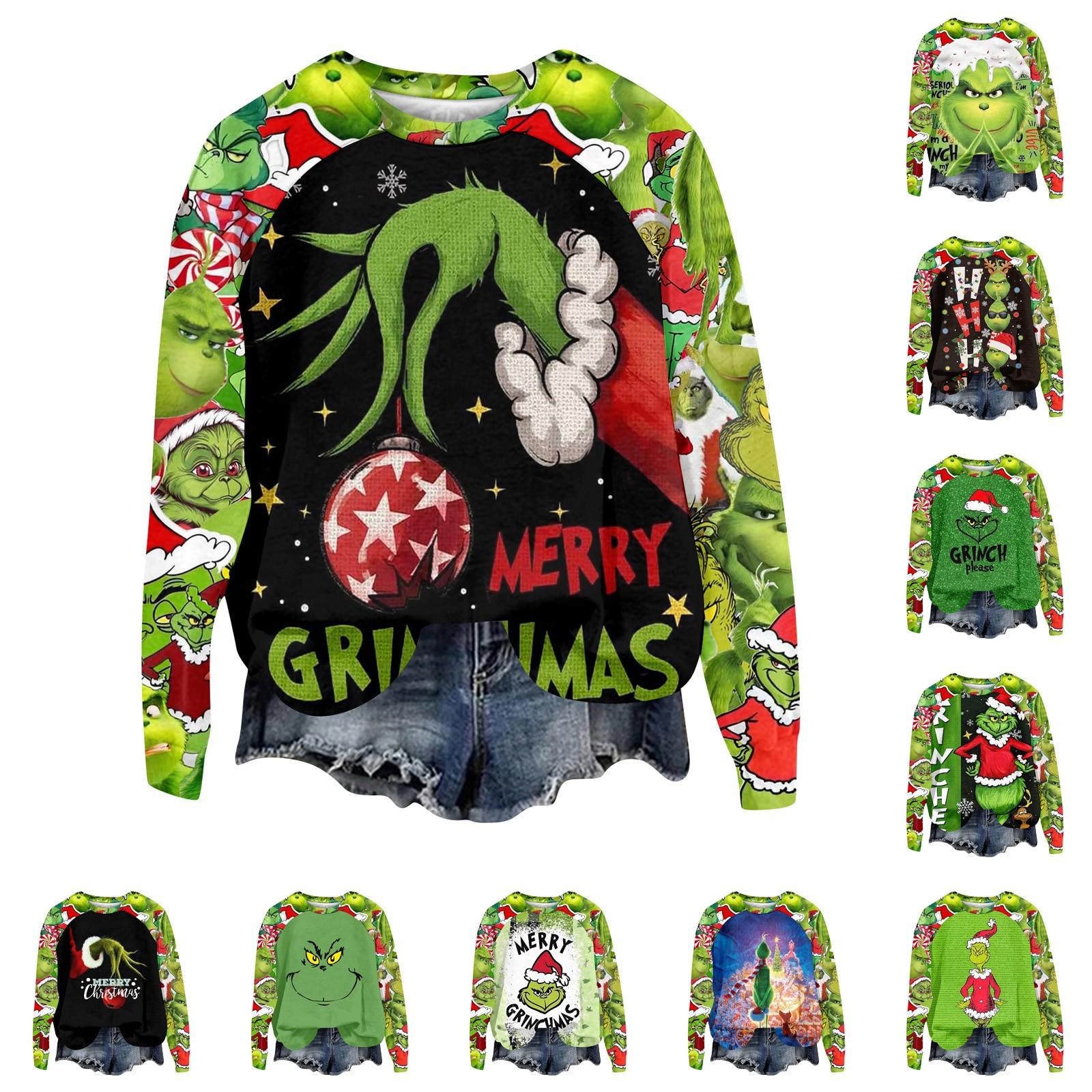 Женская мода повседневная толстовка с длинным рукавом и вставкой на плече с принтом на Хэллоуин с круглым вырезом XL
Женская мода повседневная толстовка с длинным рукавом и вставкой на плече с принтом на Хэллоуин с круглым вырезом XL