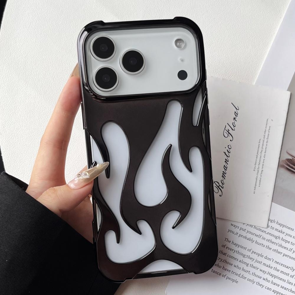 For iPhone 17 Pro Cases Plating TPU 3D Hollow Flame Pattern Shockproof Phone Case for iPhone 17 16 Pro Max Air 15 16 Plus Cover iPhone 16
For iPhone 17 Pro Cases Plating TPU 3D Hollow Flame Pattern Shockproof Phone Case for iPhone 17 16 Pro Max Air 15 16 Plus Cover iPhone 16