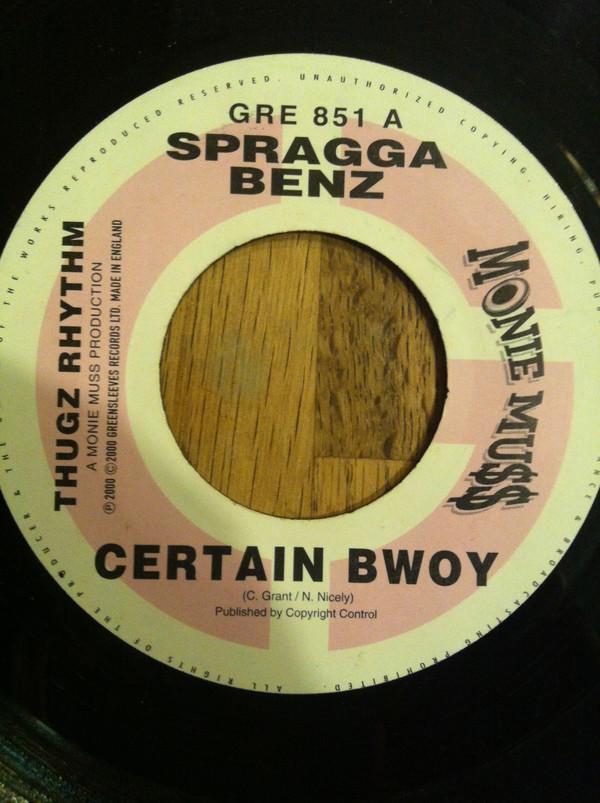 7inch Record SPRAGGA BENZ / ROUND HEAD - Certain Bwoy / Dem Nuh Easy GRE851 Greensleeves Re 2000 UK Reggae, Ska & Dub Used
7inch Record SPRAGGA BENZ / ROUND HEAD - Certain Bwoy / Dem Nuh Easy GRE851 Greensleeves Re 2000 UK Reggae, Ska & Dub Used