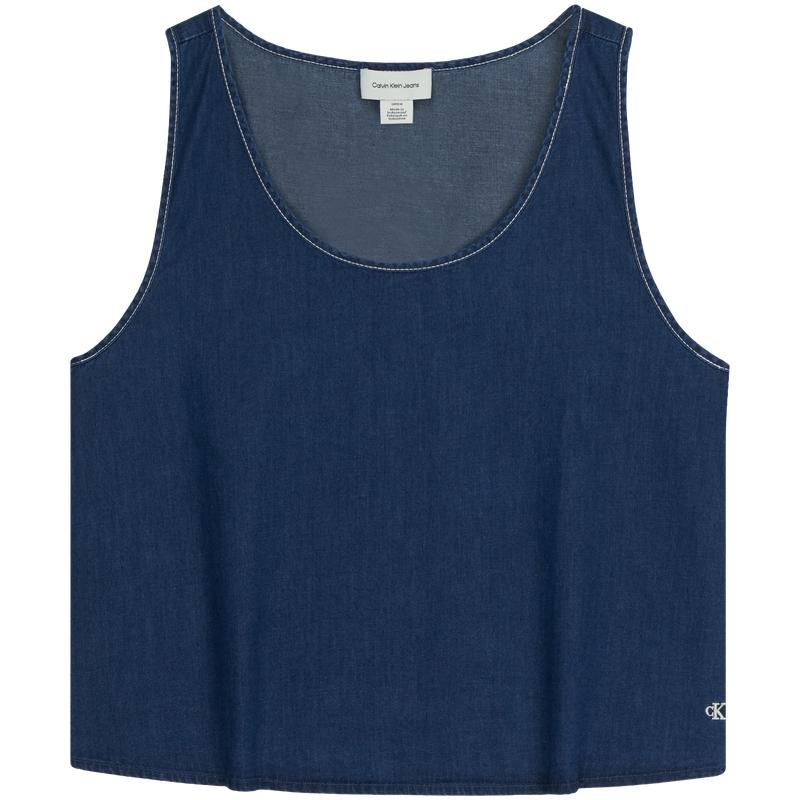 Calvin Klein Casual Vacation Style Linen Embroidered Letter Denim Vest Women tops 47G723G XXS
Calvin Klein Casual Vacation Style Linen Embroidered Letter Denim Vest Women tops 47G723G XXS