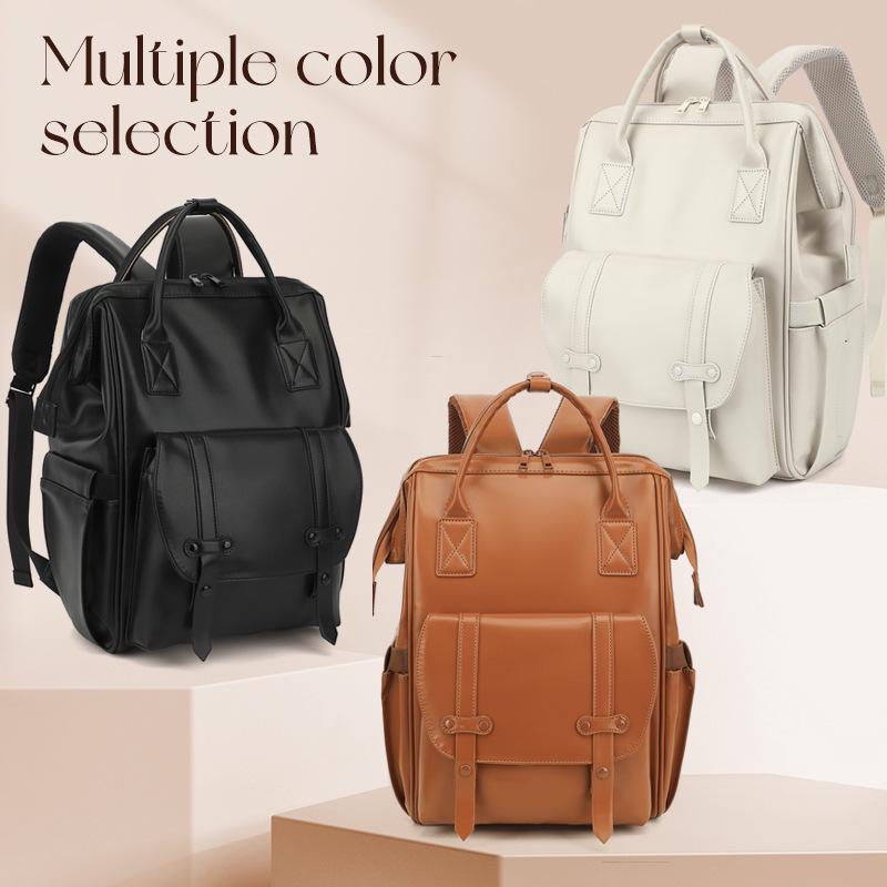 Fox PU Leather Multifunctional Mummy Bag: Stylish, Large Capacity Backpack for Mom and Baby
Fox PU Leather Multifunctional Mummy Bag: Stylish, Large Capacity Backpack for Mom and Baby