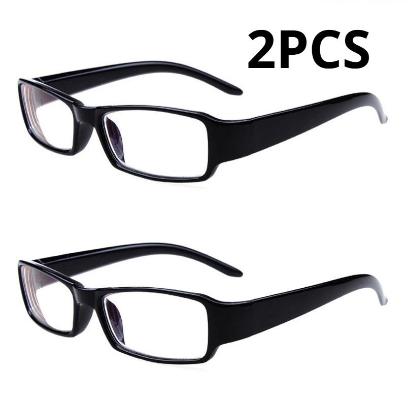2Pcs Fashion Vintage Refractive Myopia Glasses Women Men Short-Sight Eyewear +4.0
2Pcs Fashion Vintage Refractive Myopia Glasses Women Men Short-Sight Eyewear +4.0
