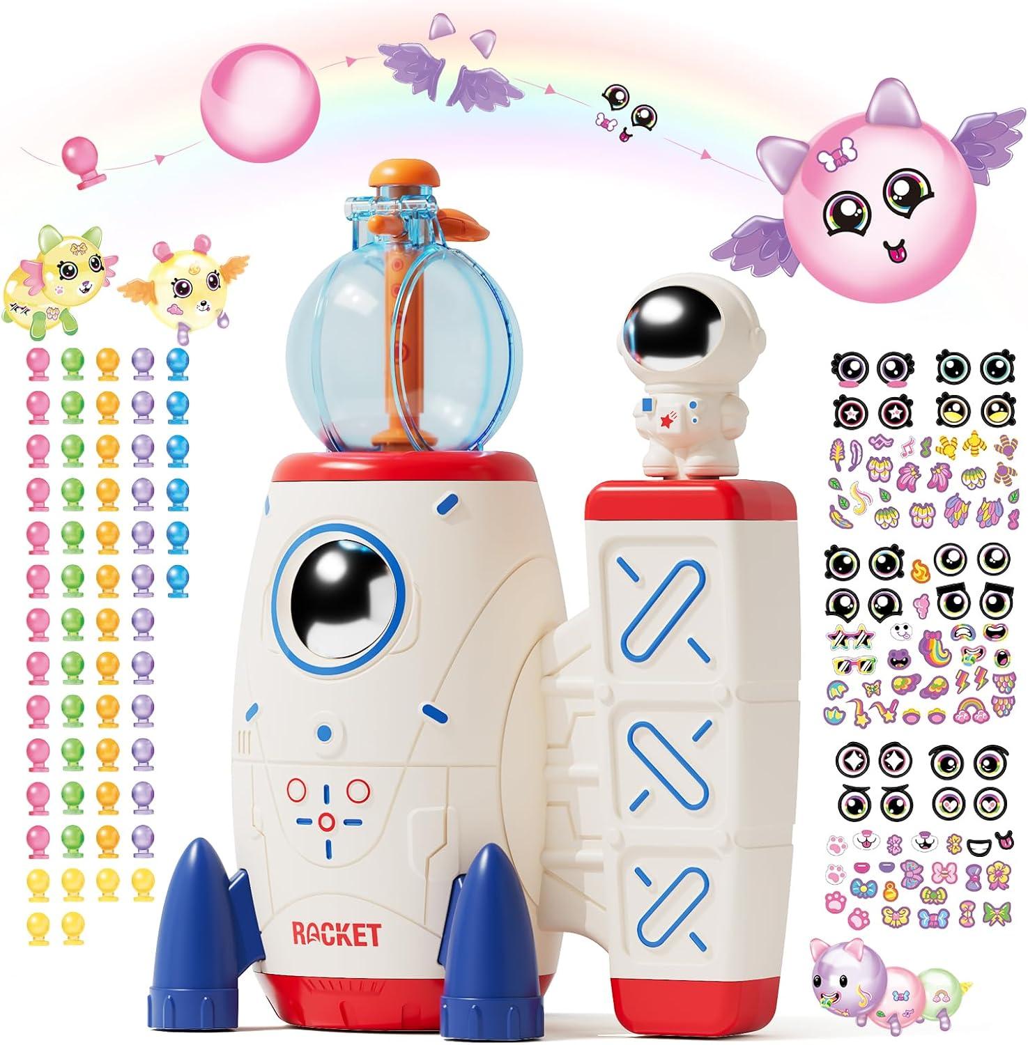 DIY Space Magic Balloon Craft Kit, Sticker Decorated Balloons Toy for Kids, Rocket Air Pump Fun with Balloon Monster Pals, DIY C Other
DIY Space Magic Balloon Craft Kit, Sticker Decorated Balloons Toy for Kids, Rocket Air Pump Fun with Balloon Monster Pals, DIY C Other