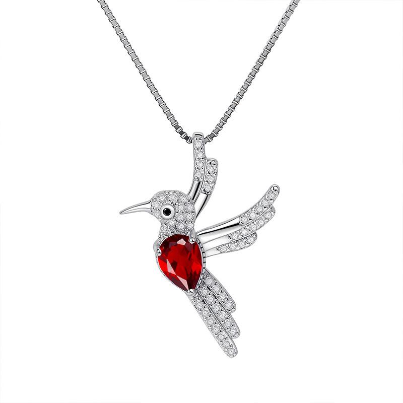 Women s S925 Sterling Silver Bird Necklace Natural Crystal Garnet Topaz European American Style Jewelry 925 silver
Women s S925 Sterling Silver Bird Necklace Natural Crystal Garnet Topaz European American Style Jewelry 925 silver
