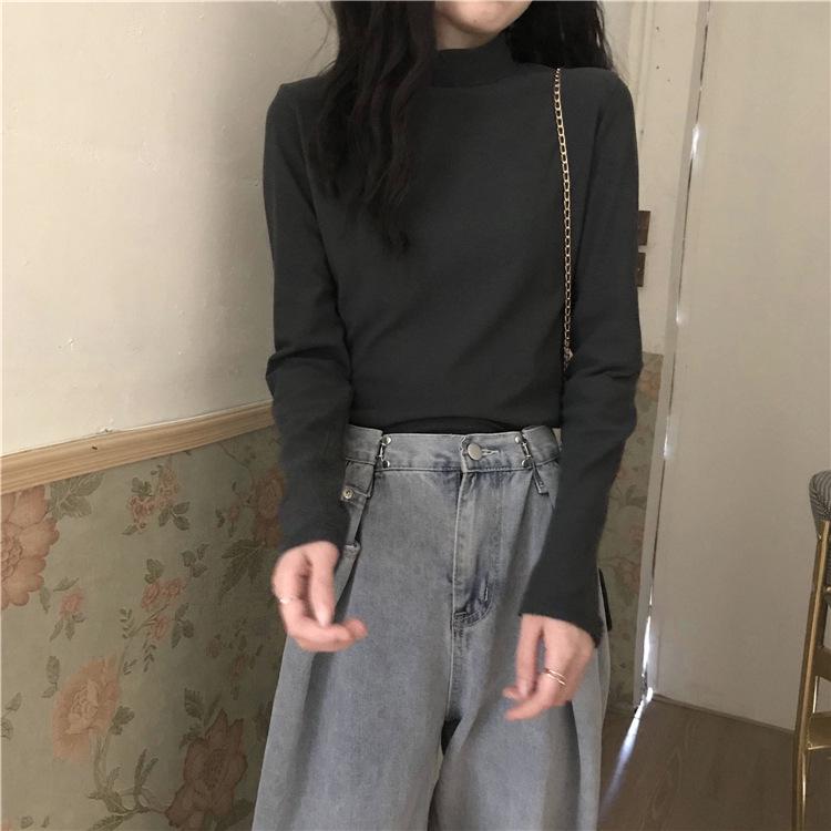 Рубашка с длинным рукавом из бархата с полуводолазкой и начесом, утолщенная - Коллекция осень 2024 для женщин Extra Extra Large темно-серого
Рубашка с длинным рукавом из бархата с полуводолазкой и начесом, утолщенная - Коллекция осень 2024 для женщин Extra Extra Large темно-серого