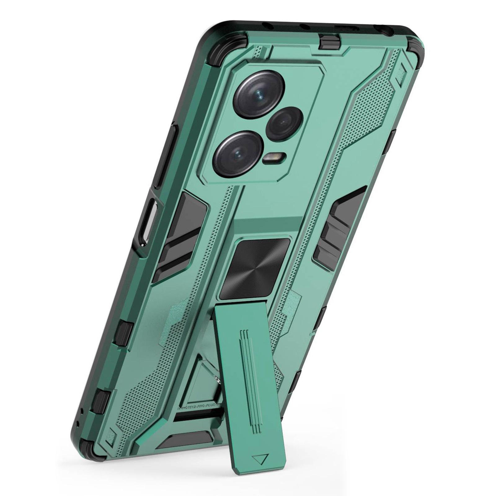 For Xiaomi Redmi Note 12 Pro+ 5G Soft TPU Hard PC Dual Layer Shock-Absorption Cover Kickstand Anti-Scratch Protective Phone Case Grey
For Xiaomi Redmi Note 12 Pro+ 5G Soft TPU Hard PC Dual Layer Shock-Absorption Cover Kickstand Anti-Scratch Protective Phone Case Grey