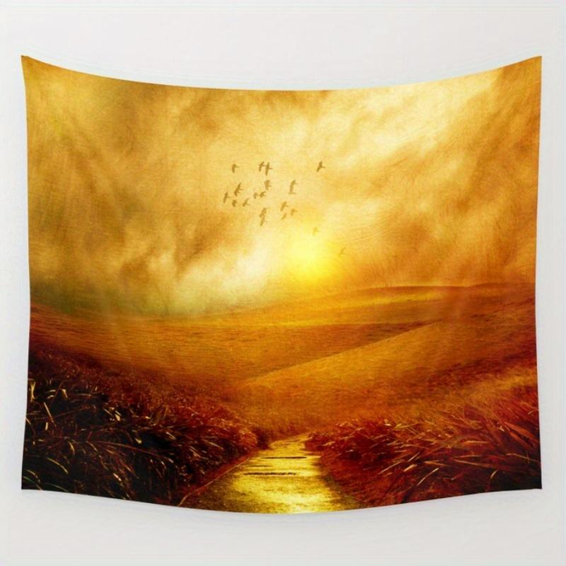 Yellow Sun Scenery Digital printing polyester wall tapestry suitable for use in living rooms bedrooms offices bars party 74x94cm(29x37in)
Yellow Sun Scenery Digital printing polyester wall tapestry suitable for use in living rooms bedrooms offices bars party 74x94cm(29x37in)