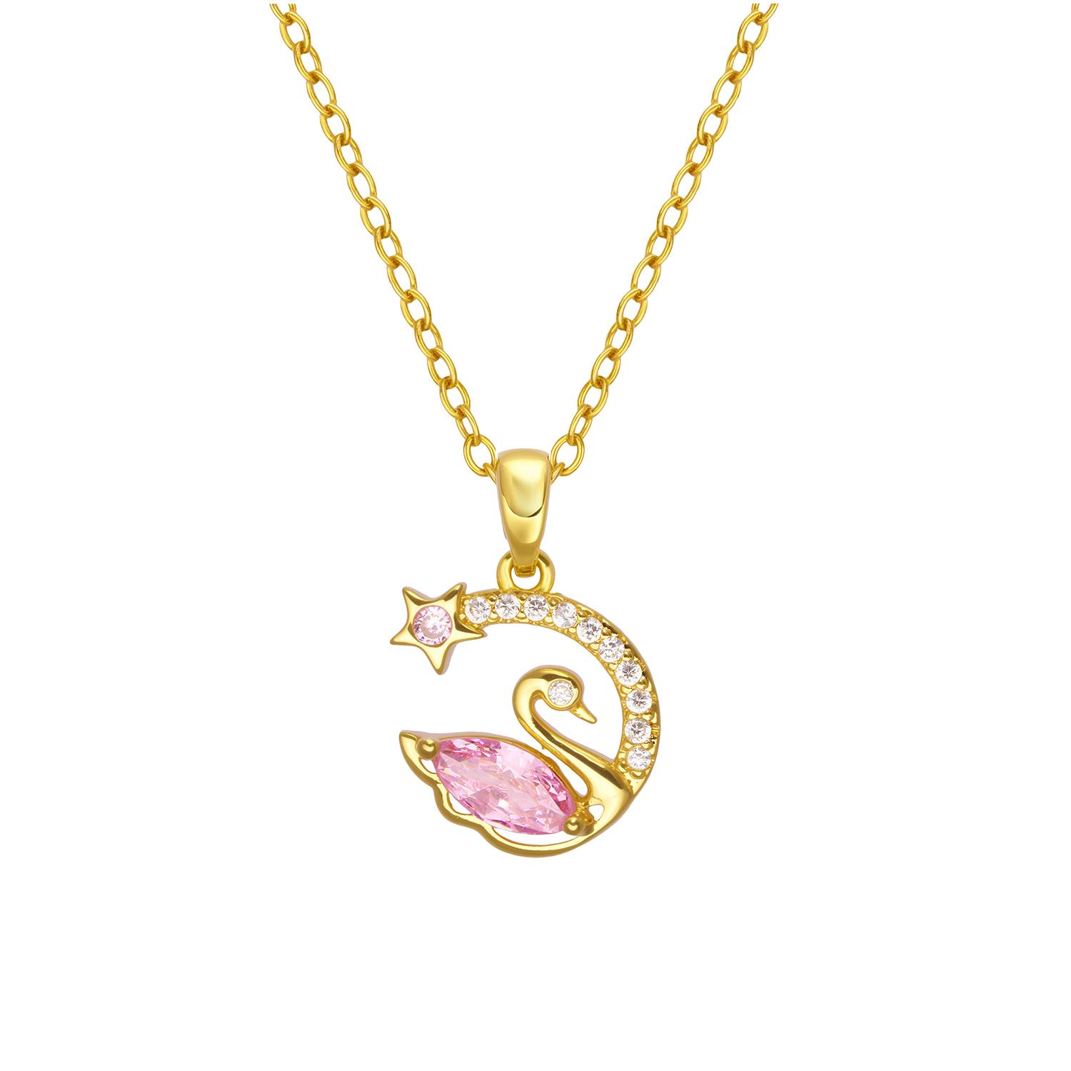 Korean Fashion Swan Necklace for Women Zircon High-End Pendant Stainless Steel Clavicle Chain Temperament Jewelry Gift розовый
Korean Fashion Swan Necklace for Women Zircon High-End Pendant Stainless Steel Clavicle Chain Temperament Jewelry Gift розовый