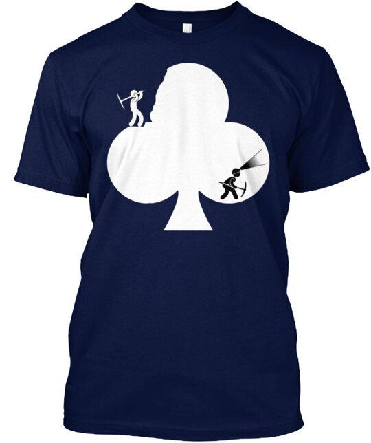 Pipmen Ace Of Clubs White T-Shirt Made in the USA Size S to 5XL L
Pipmen Ace Of Clubs White T-Shirt Made in the USA Size S to 5XL L