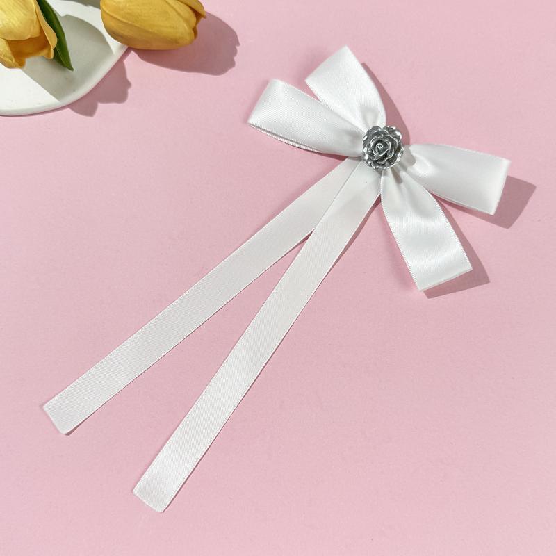 Black Ribbon Bow Camellia Brooch For Women Versatile Shirt Collar Pins Clothing Decoration Ribbon Tie Pins Jewelry Accessories белый
Black Ribbon Bow Camellia Brooch For Women Versatile Shirt Collar Pins Clothing Decoration Ribbon Tie Pins Jewelry Accessories белый
