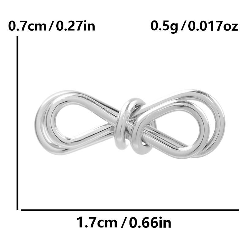 Fashion Silver Color Stainless Steel Bowknot Pendants For Jewelry Making Supplies 5pcs/Lot DIY Pendant Charm Earrings Bracelets
Fashion Silver Color Stainless Steel Bowknot Pendants For Jewelry Making Supplies 5pcs/Lot DIY Pendant Charm Earrings Bracelets