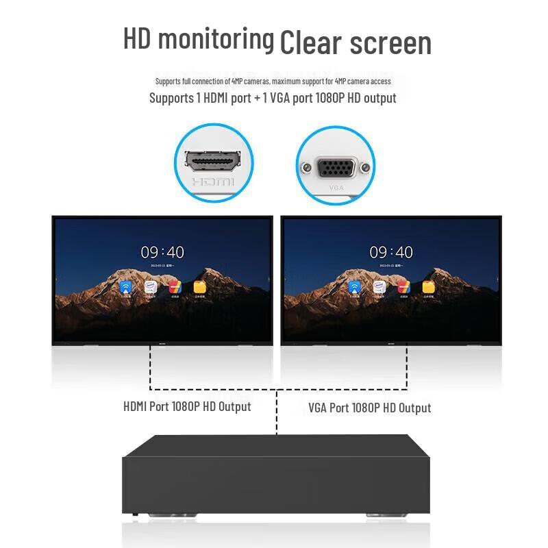 Hikvision 4-Channel PoE NVR CN plug (adapter included)
Hikvision 4-Channel PoE NVR CN plug (adapter included)