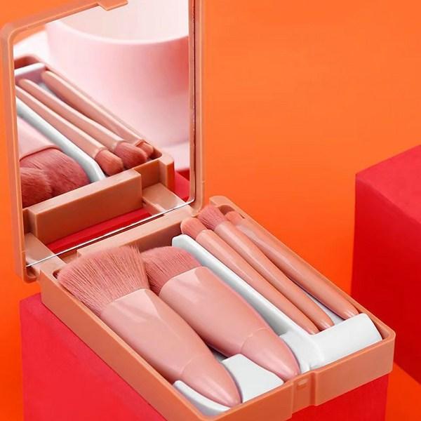 Deulshop Portable Makeup Mini Makeup Mirror Brush Set of 5, 1 Piece, the most popular beauty accessory in Korea
Deulshop Portable Makeup Mini Makeup Mirror Brush Set of 5, 1 Piece, the most popular beauty accessory in Korea