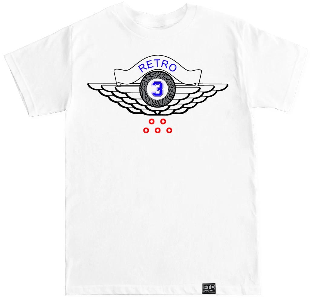 Men s white or black T-shirt to match with Js Retro 3 True Blue 3XL
Men s white or black T-shirt to match with Js Retro 3 True Blue 3XL