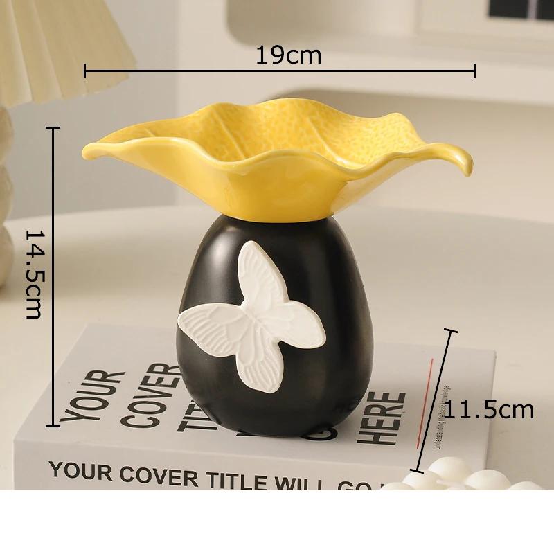 Butterfly Leaves Decorative Fruits Bowl Ceramic Trays Snacks Nuts Bowl Desktop Small Item Organizer Bowl Jewelry Display Trays
Butterfly Leaves Decorative Fruits Bowl Ceramic Trays Snacks Nuts Bowl Desktop Small Item Organizer Bowl Jewelry Display Trays