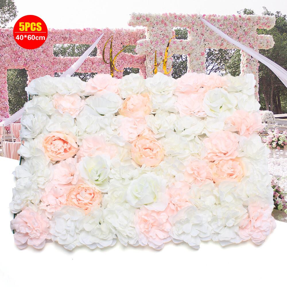 5 PCS Handmade Flower Wall Panels, 40x60cm Blush Pink Artificial Flower Decor, Realistic Floral Backdrop, Wedding Home Decor
5 PCS Handmade Flower Wall Panels, 40x60cm Blush Pink Artificial Flower Decor, Realistic Floral Backdrop, Wedding Home Decor
