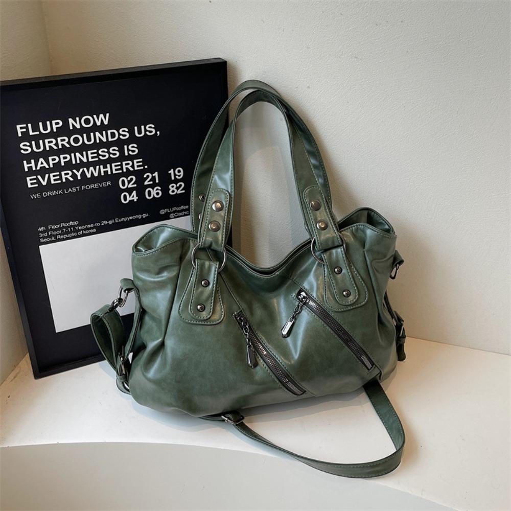 Fashion Soft Shoulder Bag Glossy PU Leather Large Capacity Tote Bag Multifunctional Solid Color Handbag Women
Fashion Soft Shoulder Bag Glossy PU Leather Large Capacity Tote Bag Multifunctional Solid Color Handbag Women