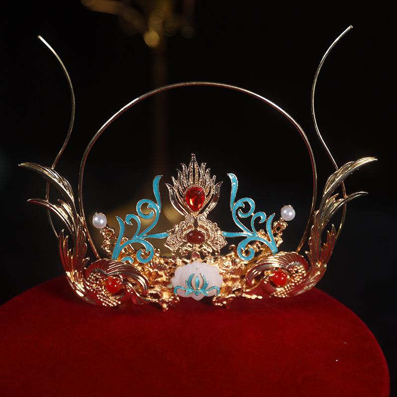 Ancient Princess Wedding Hair Accessories: Goddess Crown & Hairpin Set for Bride Headwear Hanfu
Ancient Princess Wedding Hair Accessories: Goddess Crown & Hairpin Set for Bride Headwear Hanfu